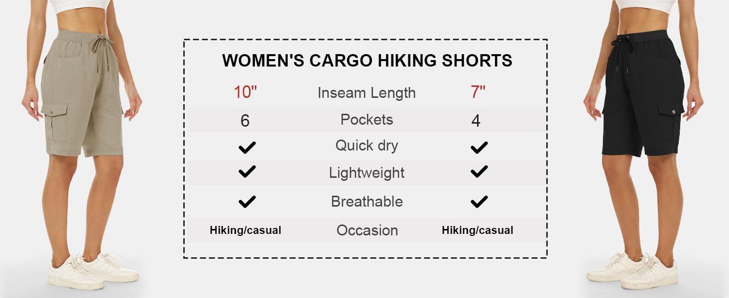 Women's lightweight quick-drying outdoor shorts Women's lightweight quick-drying outdoor shorts