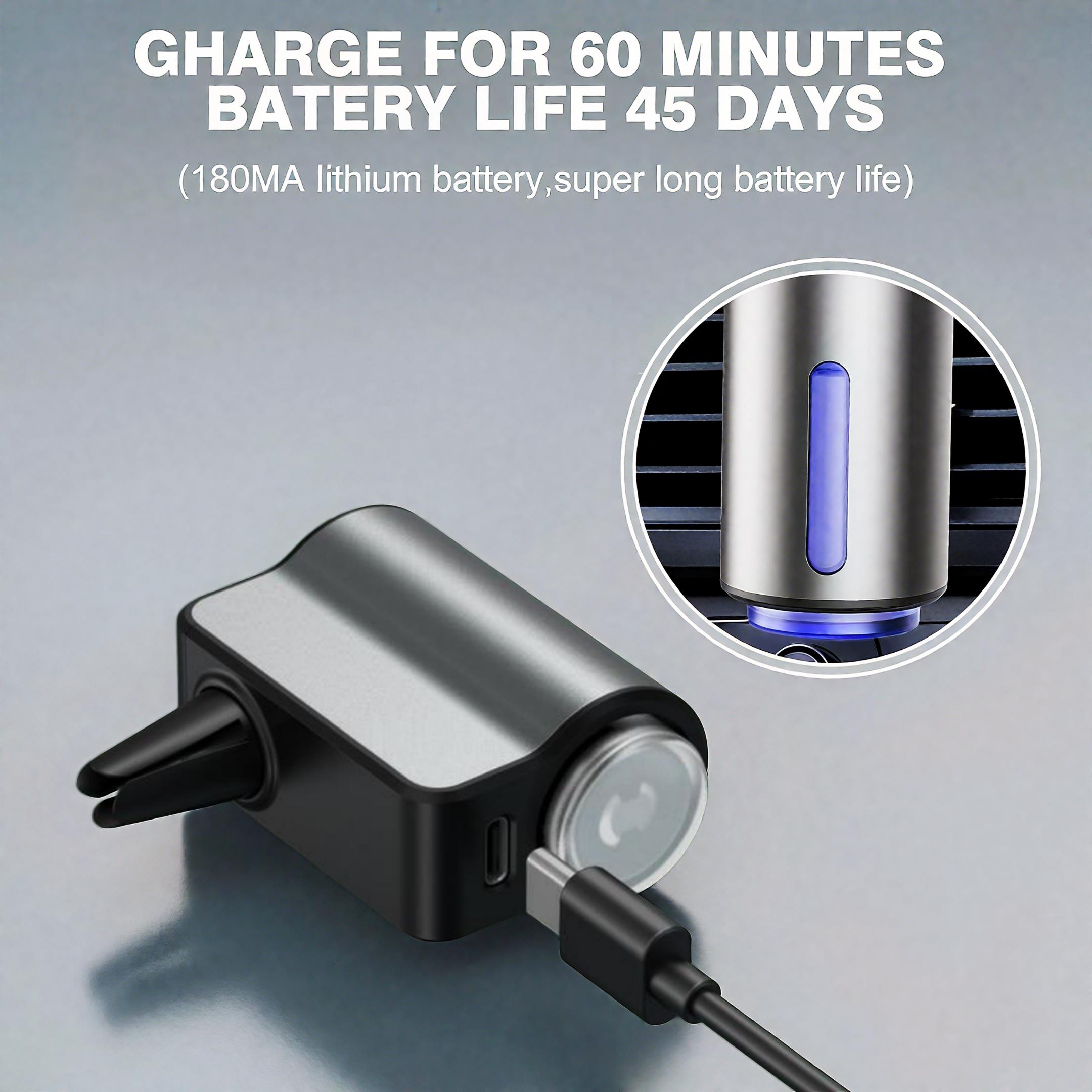 SHonoppy Car Air Fresheners Diffuser - 20Bottles Natural Essential Oils Scent Perfume,Rechargeable Car Aroma Diffuser with Three Adjustable Scent Levels,Car Interior Accessories Gifts