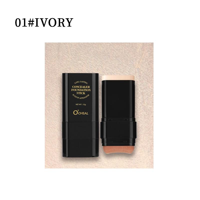 Waterproof Long-Lasting Flawless Foundation Stick, Lightweight Natural Finish, Ideal for Daily Use and Special Occasions