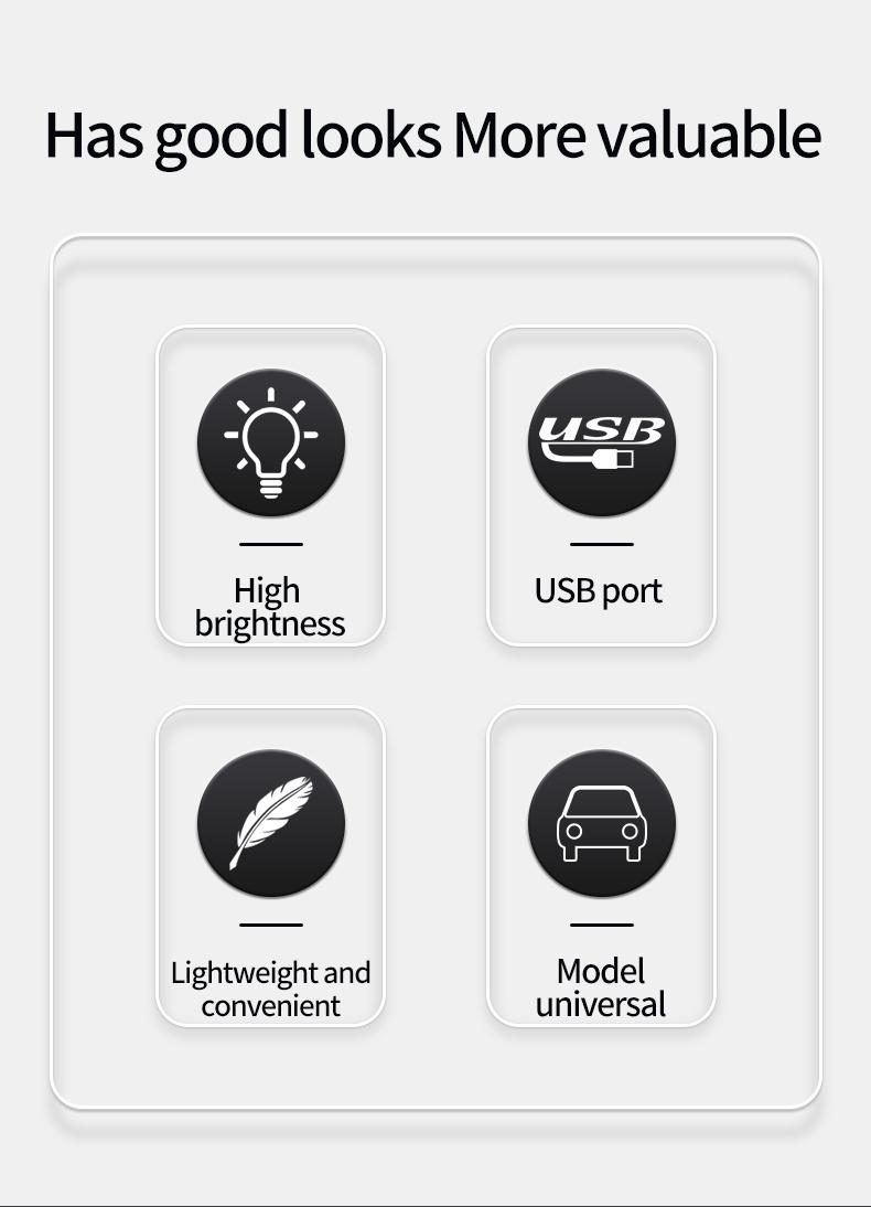 car LED Devil Eye Light, Windshield Decorative Light, USB Dynamic Devil Eye Automotive Neon Light, Universal Window Dynamic Atmosphere Light, Multi Mode, Led Ambient Light