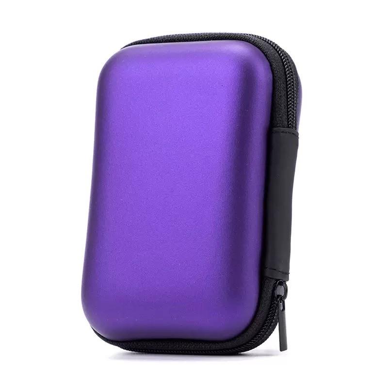 Bluetooth-compatible Wired Earphone Box, Universal Earphone Case, Shockproof Wallet, Includes Charger and Data Cable, Ready Stock