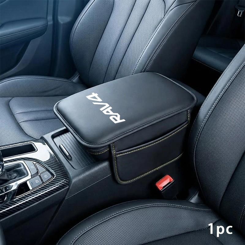 Toyota Rav4 Center Console Protective Pad, Center Console Organizer, Multi-Pocket Storage, PU Leather, Stain-Resistant, Easy Install, for Men and Women
