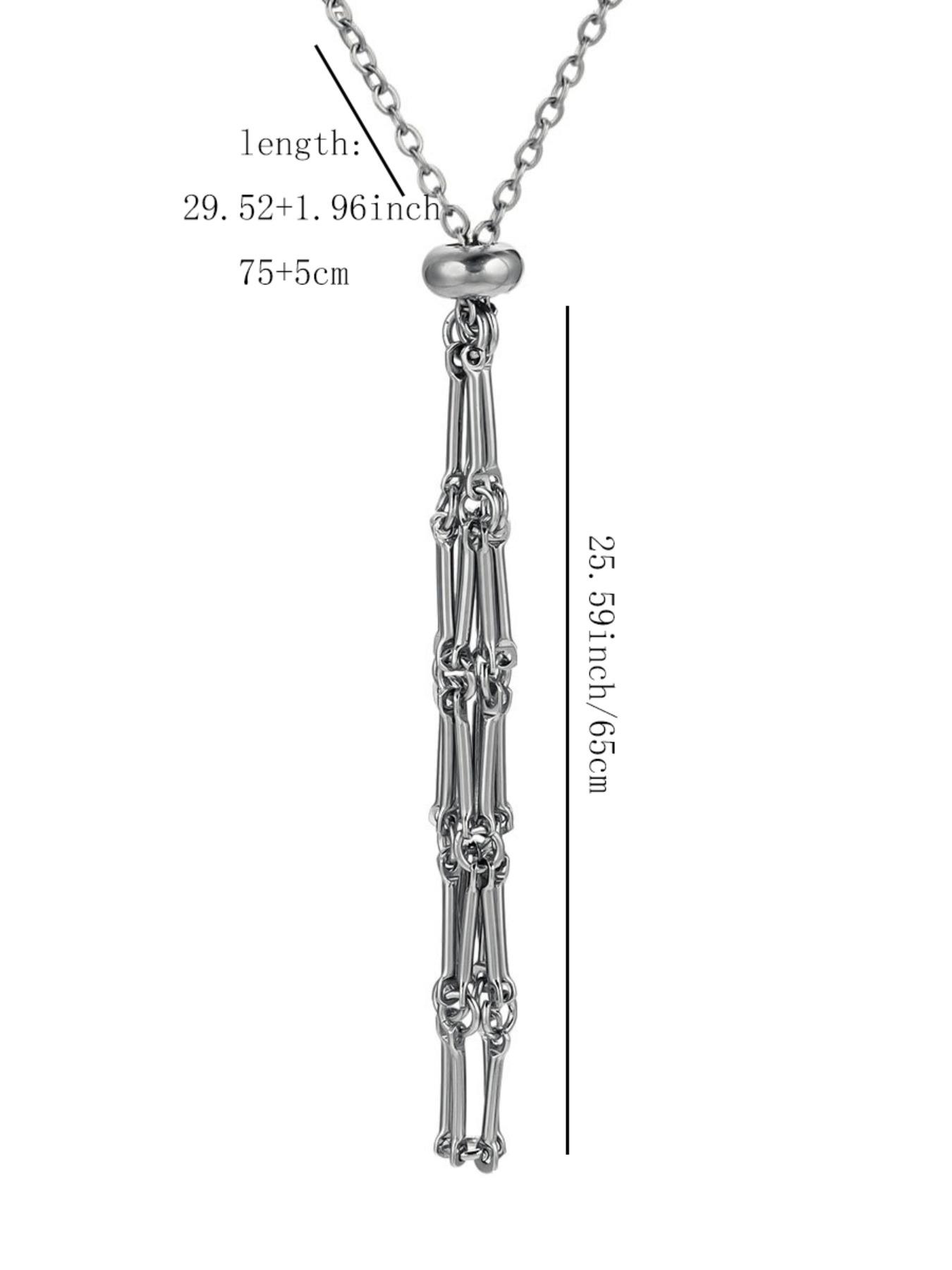 Stainless Steel Mesh Cage Necklace with Gemstone Inlay, Adjustable Pocket Pendant Jewelry, Chain Link Necklace, 1 Piece Pack, Elegant Accessory, Single Gem Necklace