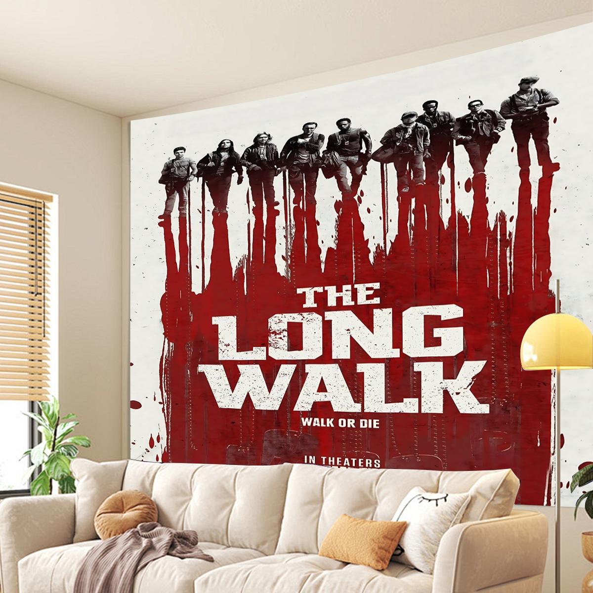 The Long Walk connection  Tapestry, Exquisite Patterns, Soft Fabrics, Perfect for Sofa or Bed Decoration, Comfortable Home Decoration, Bohemian Home Decoration