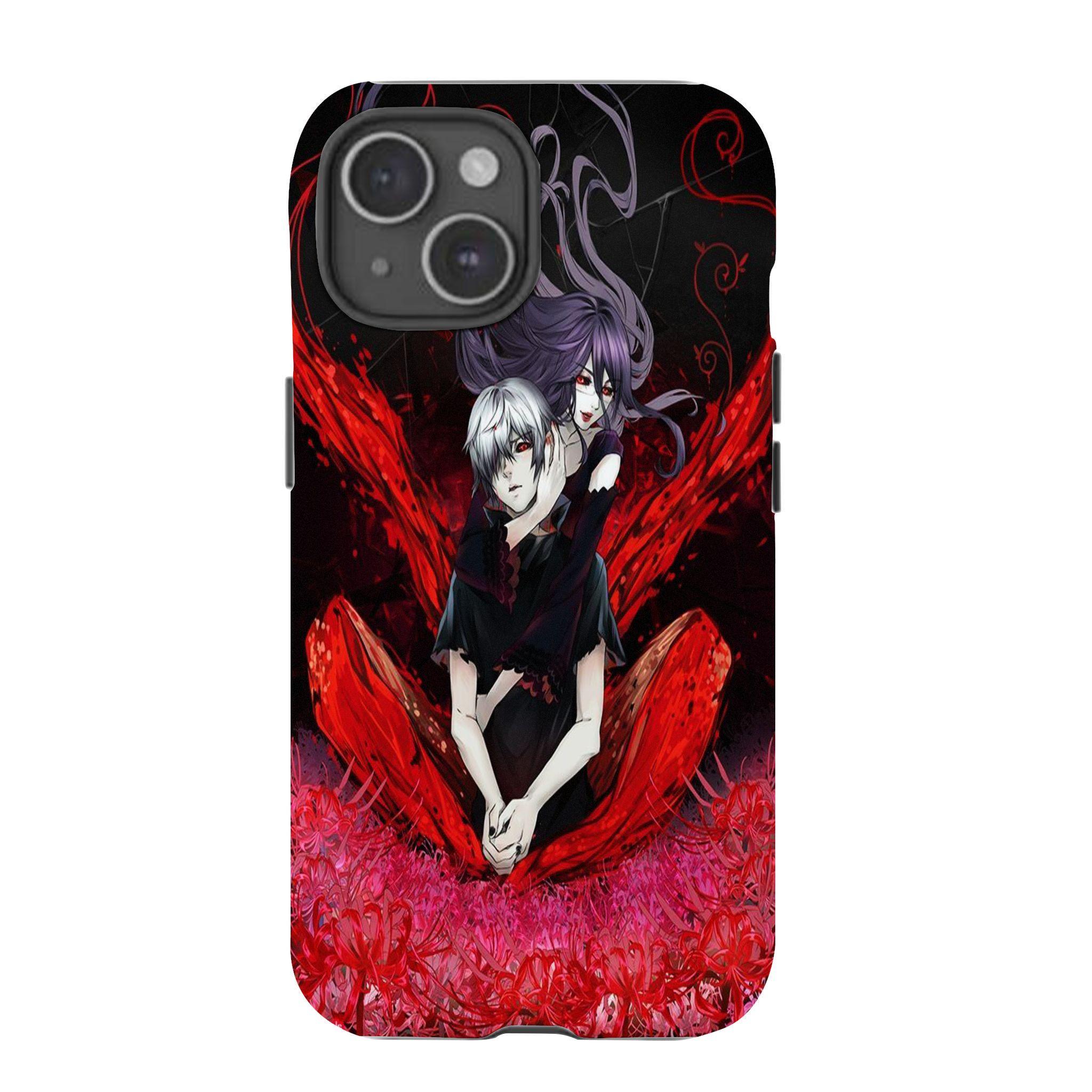 Tokyo Ghoul Double-layer durable phone Cases For iPhone 17 16 15 14 13 12 Promax Pro Plus, hard shell protection ,Unique design,best Gift