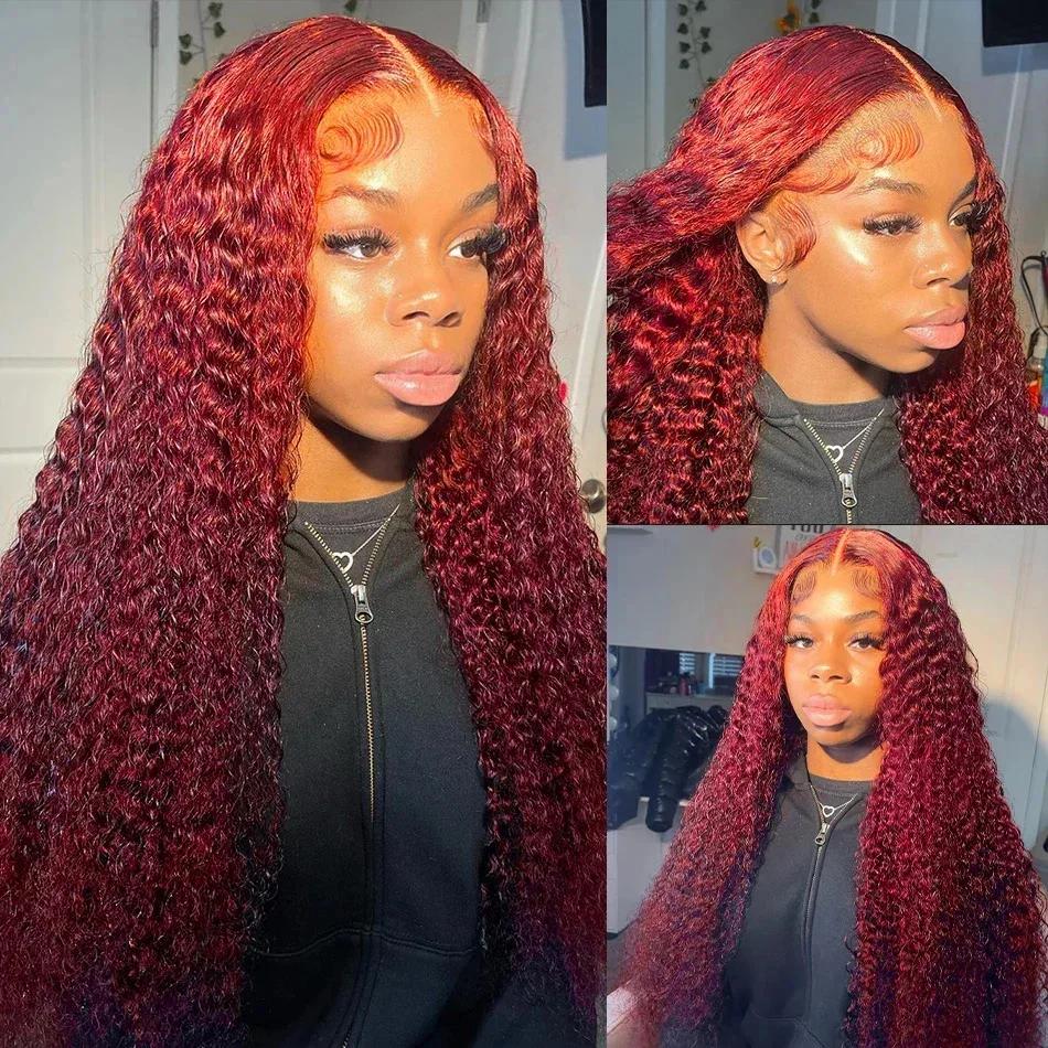 CheetahBeauty 200% Density 99J Burgundy/Natural Black/T1B/4/27/FB30 Highlight Deep Wave Human Hair Wig 13x6 HD Transparent Lace Front Remy Hair Wigs Pre Plucked Brazilian Deep Wave Human Hair Wig For Women #tiktokshopmemorialday #weeklydeals CheetahBeauty 200% Density 99J Burgundy/Natural Black/T1B/4/27/FB30 Highlight Deep Wave Human Hair Wig 13x6 HD Transparent Lace Front Remy Hair Wigs Pre Plucked Brazilian Deep Wave Human Hair Wig For Women #tiktokshopmemorialday #weeklydeals