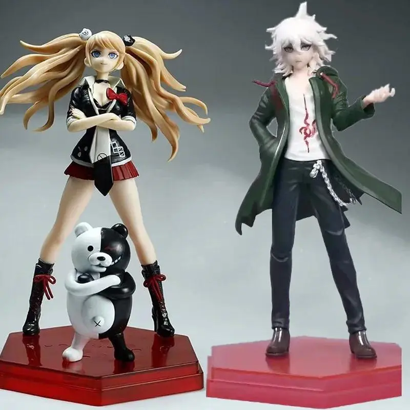 2026 New hot item  18/20cm Nagito Komaeda Figure Danganronpa Anime Character Statue Desktop Collectible Decoration Model For Anime Collectors