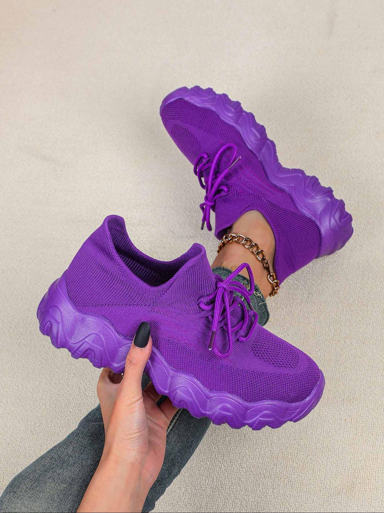 Women's Street Trend Air Sole Low Top Sneakers, Casual Comfortable Breathable Sports Running Shoes, Trendy All-match Chunky Sneakers for Daily Wear