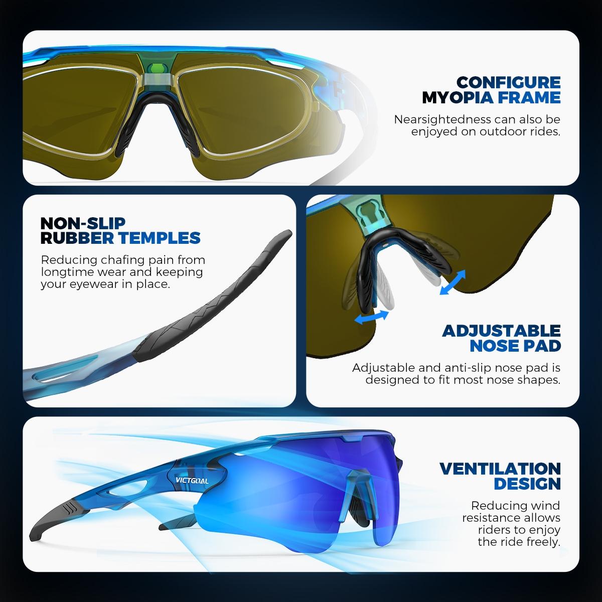 Polarized Sunglasses, 1 Count Outdoor Cycling Sports UV400 Protection Lightweight Eyewear, MTB Mountain Road Bicycle Fishing Jogging Driving Riding Glasses, Outdoor Cycling Accessories Polarized Sunglasses, 1 Count Outdoor Cycling Sports UV400 Protection Lightweight Eyewear, MTB Mountain Road Bicycle Fishing Jogging Driving Riding Glasses, Outdoor Cycling Accessories