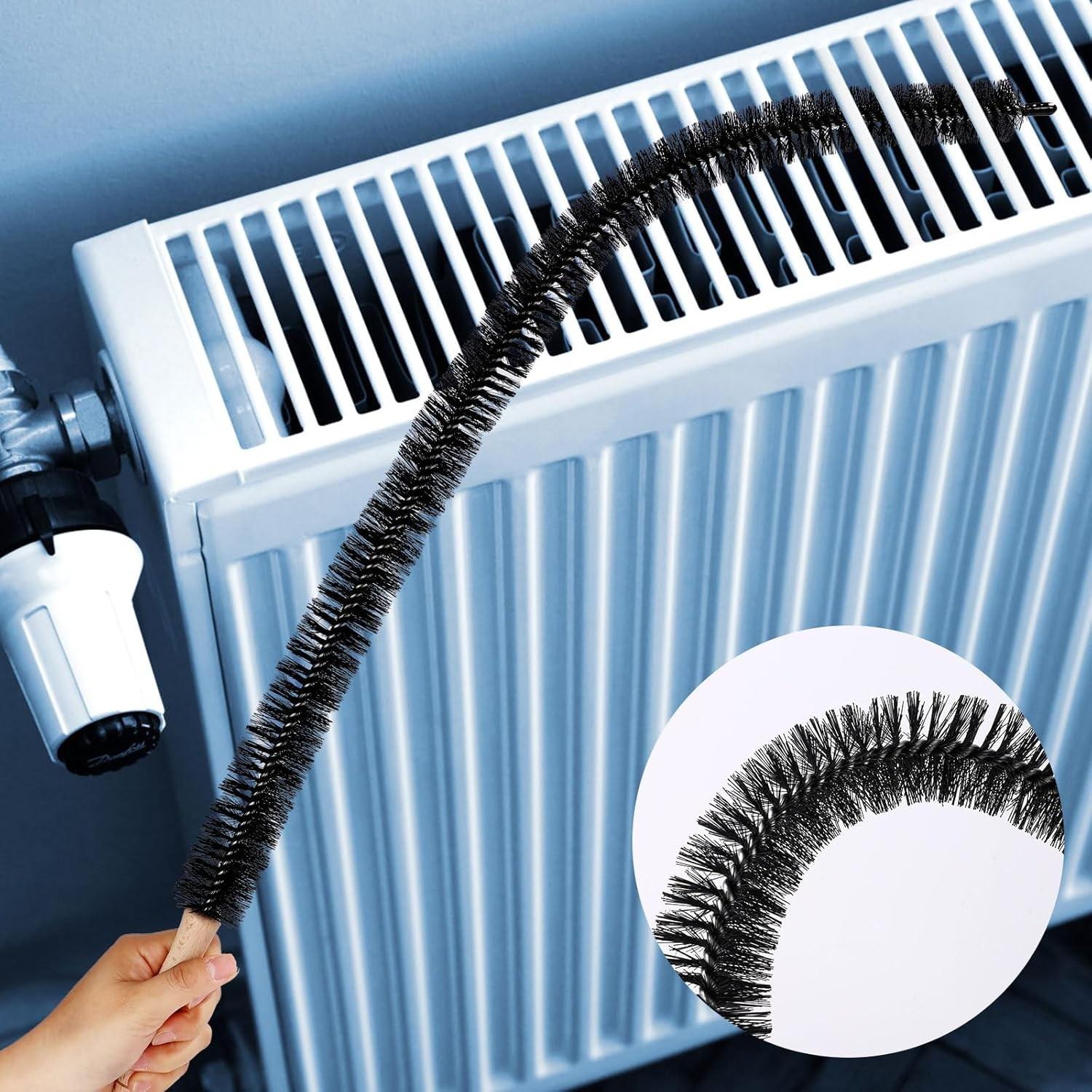 Long Flexible Drying Machine Vent Cleaner Brush, Refrigerator Condenser Coil Cleaning Tool, Air Conditioner Vent Cleaning Brush, Household Cleaning Tool