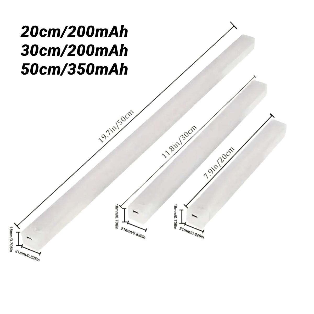 6pcs LED Motion Sensor Under Cabinet Lights, Wireless Night Light, Motion Sensor Lamp, Rechargeable Magnetic Wardrobe Lighting, USB Powered, Kitchen & Office Use, Magnetic Closet Lights