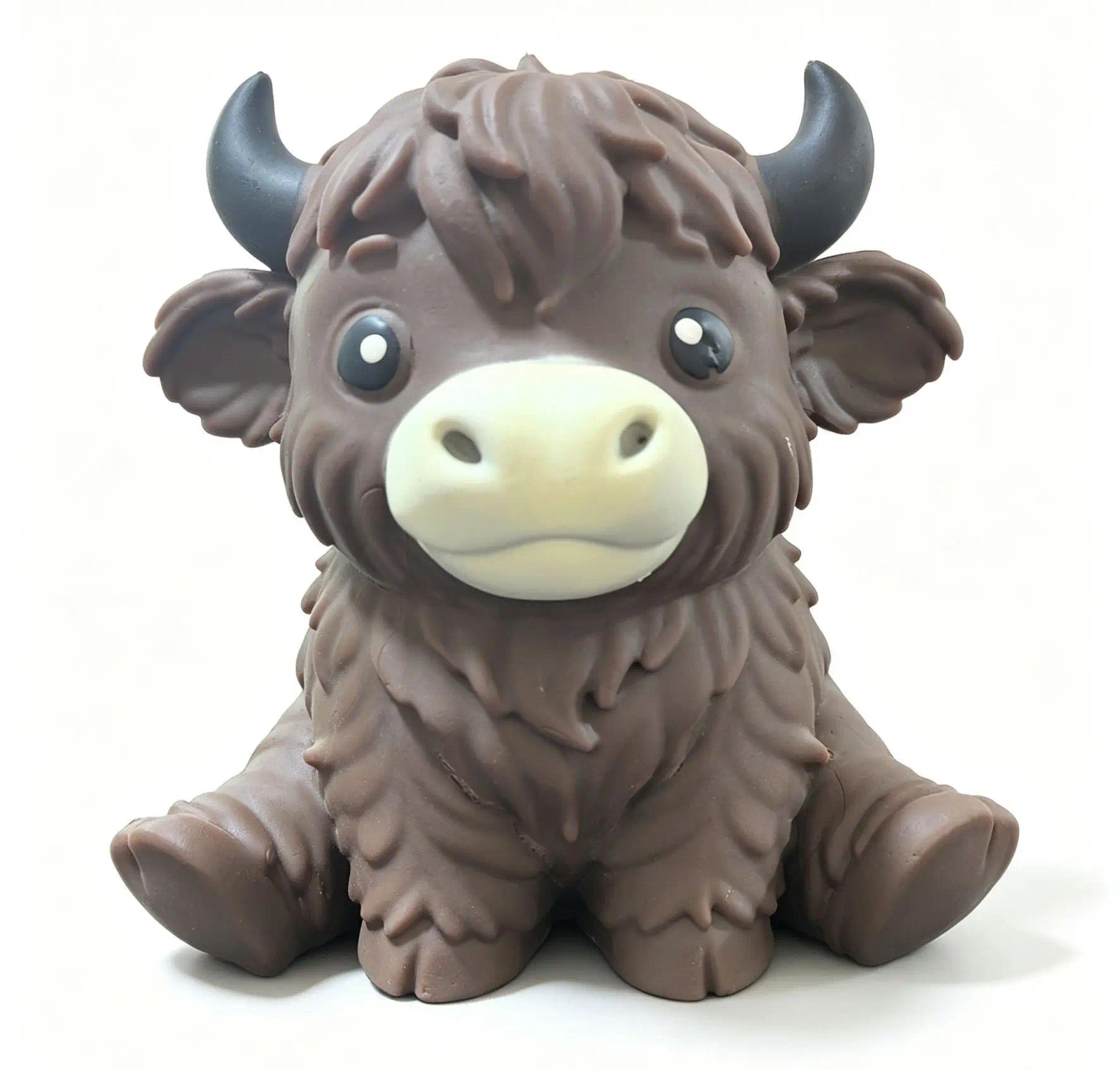 Hot Jumbo Highland Cow Stress Balls Squishies Squeeze Toy Squeeze Ball Fidget Toy for Slow-Rising Stress Relief Squeeze Toy