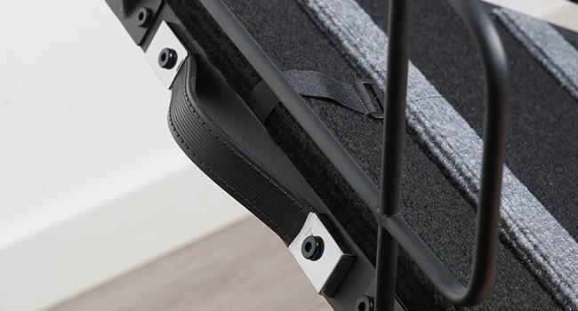 HOOBRO Dog Ramp for Bed, 63 Inch Long Dog Ramp for Couch and Bed, Pet Ramp with Non-Slip Mat and Safety Side Rails, 4 Height Adjustable up to 33 inch, for Small/Large/Old Dogs, Black