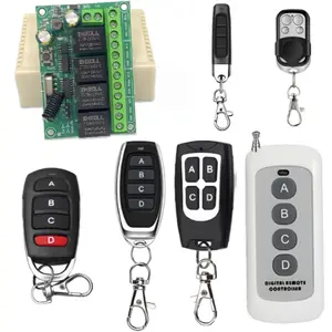 Wireless Remote Switch Dc12v Set 433mhz, Electric Lock Controller, Access Control System, Lighting Control, Motor Reversal Wireless Switch