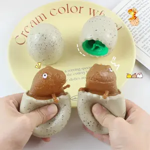 Dino Egg Squishy Cup, Funny Stress Relief , Novelty Decompression Fidget Prank Gift for Kids
