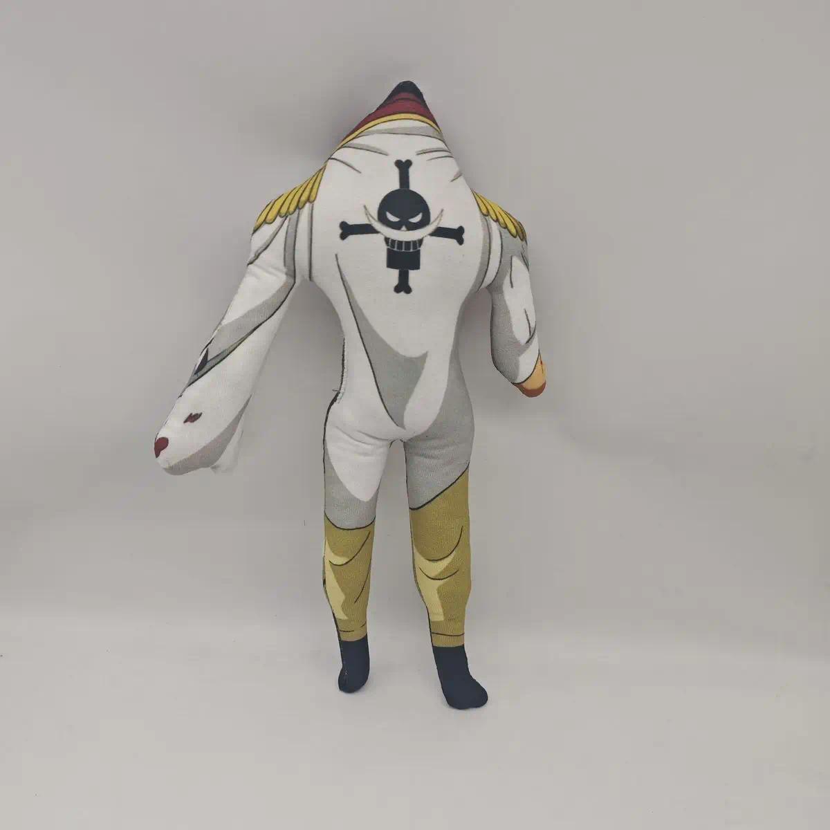 Shanks Edward Newgate Marco Stuffed Doll Twistable  Wire Skeleton Movable Limbs Plush Mouse No White Edge