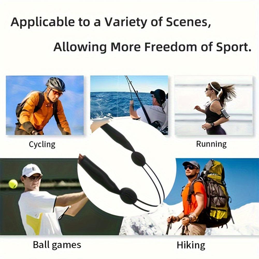 Adjustable Sunglasses Strap, Anti-slip Sunglasses Hanger Strap, Sports Sunglasses Retractable Rope, Outdoor Sports Accessories