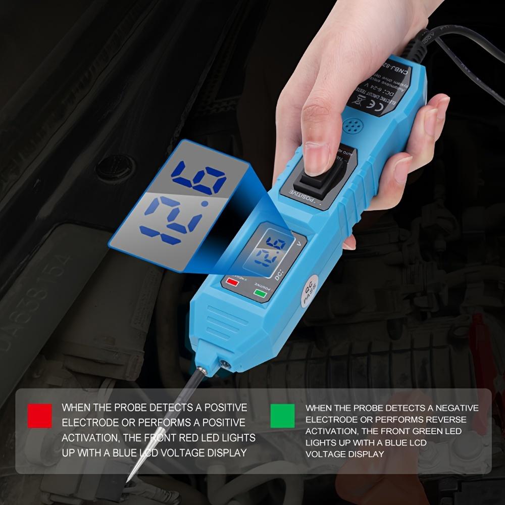 Car Electrical System Tester DC Car Electric Circuit Tester Multi-functional Electrical System Diagnosis Tool with LED Display and Jumper Cables  #fathersdaygift