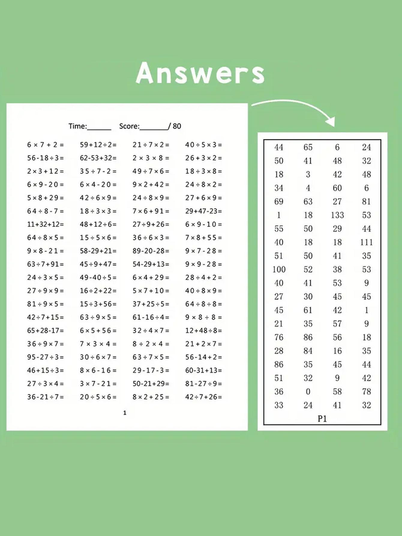 Multiplication and Division Workbook (including Handwriting Practice and Number Tracing) – A Math Workbook Suitable for Kindergarten To Primary School Levels, A Great Birthday and Holiday Gift, Suitable for School and Home Use.