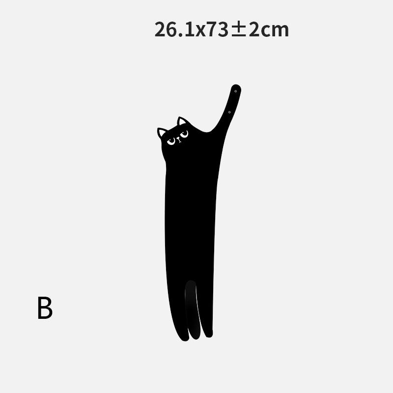 Creative Cat-Shaped Hanging Hand Towel, Absorbent Kitchen & Bathroom Hand Cloth, Cute Decorative Towel, Perfect for Home Use