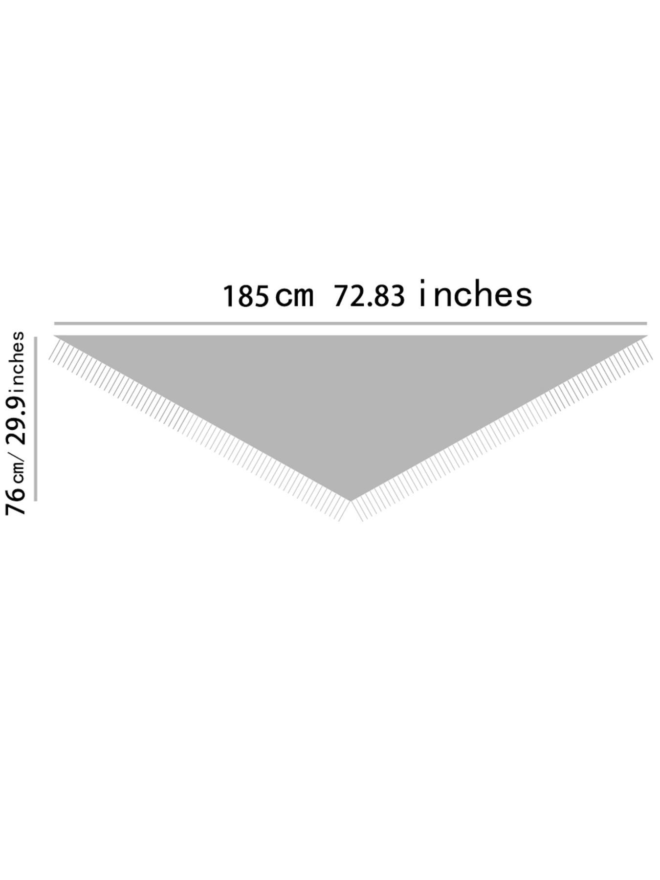 Women's Trendy Solid Shawl, Casual Soft Comfortable Scarf for Daily Wear, Fashion Accessories for Women & Girls