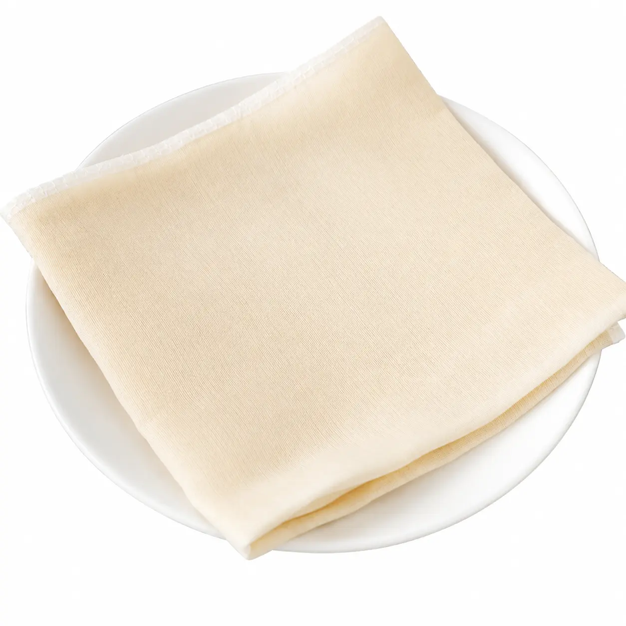 10-Pack Natural Unbleached Cotton Cheesecloth Fabric for Kitchen Straining, Filtering, and Food Preparation – Reusable, Washable, Fine-Weave Gauze for Cheese Making, Broth Clarifying, Herb Bundling, and More