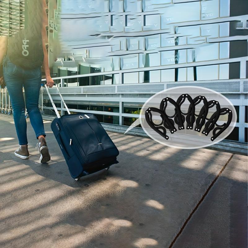 6pcs Multifunctional Magic Travel Folding Drying Rack Portable Small Support Hanger Retractable Travel Home Clothes Hanging