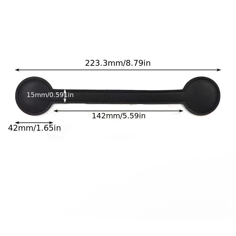 Imitation Leather Magnetic Hat Clip Outdoor Portable Hat Clip Keychain Pants Clip PU Hat Clip