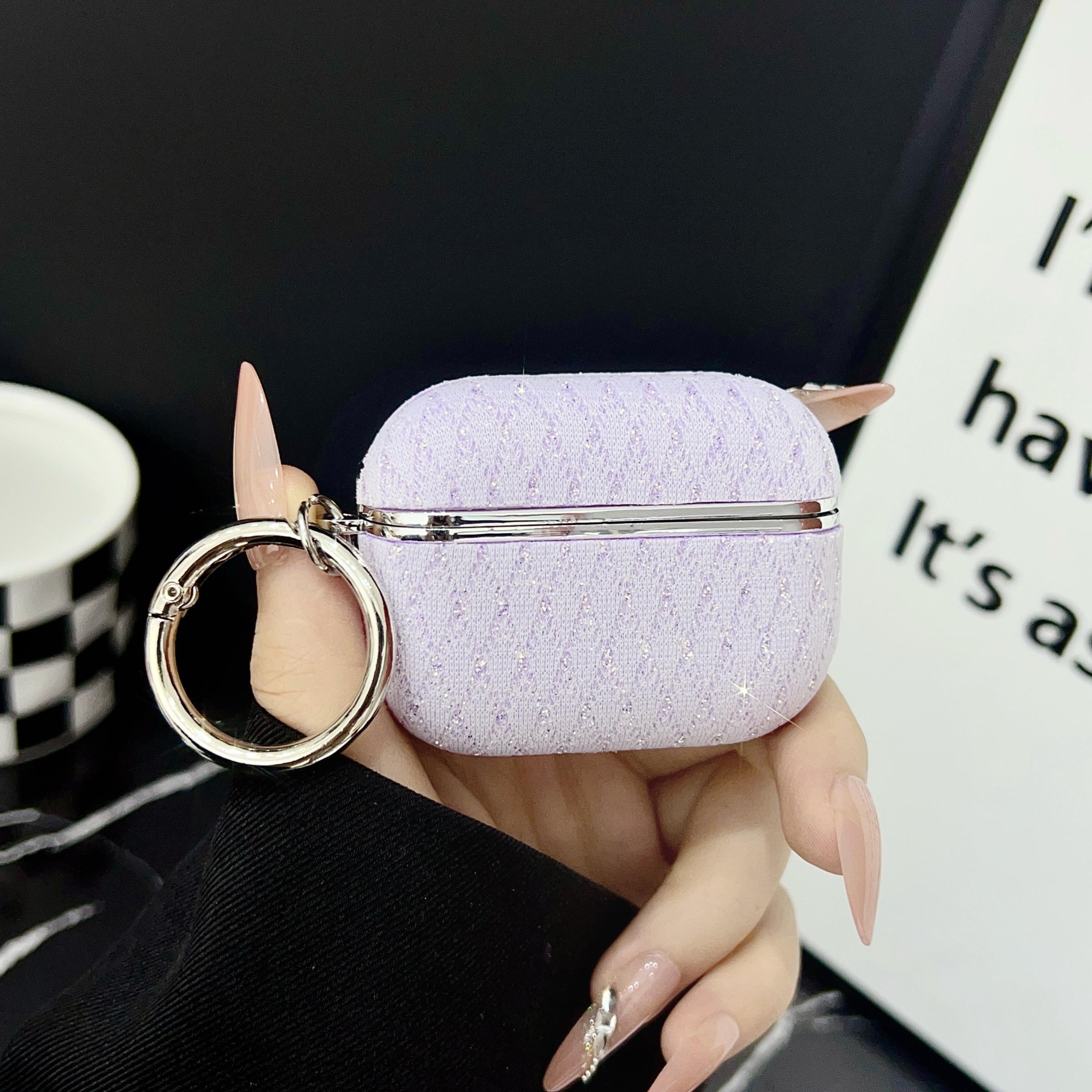 Electroplated Luxury Flash Diamond Earphone Case, Shockproof, Fits AirPods Pro 3/pro/AirPods 1/2/4, Gift Idea