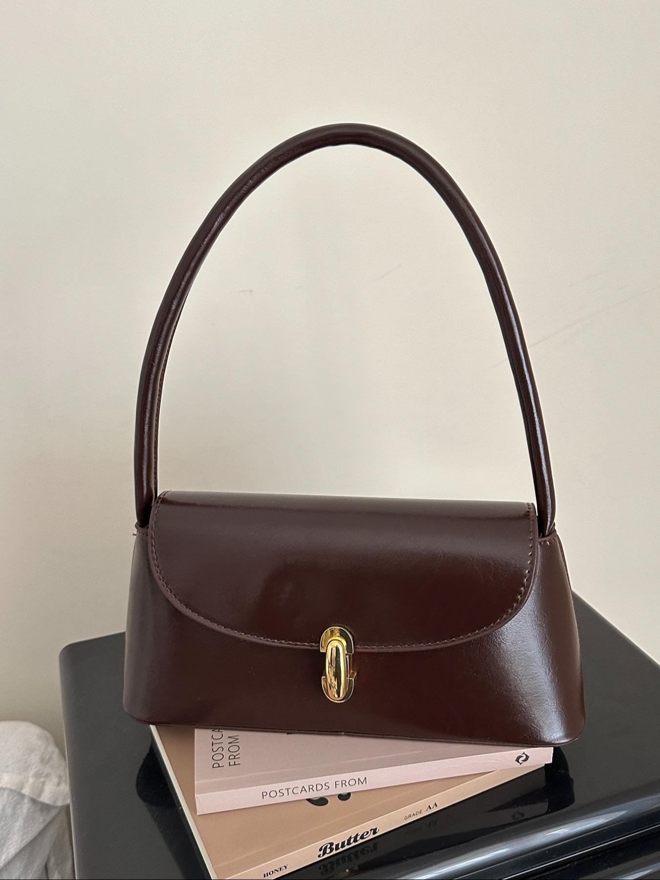 Women's Elegant Shoulder Bag, Fashionable Versatile Underarm Bag, Ideal Gift Choice, Perfect Match for Any, All Seasons