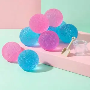 Mini Texture Stress Ball Set, High Density Soft Gel Toy, 2.36 Inch Sensory Relief, Quiet Classroom Aid, Marshmallow Filled, Student Prize