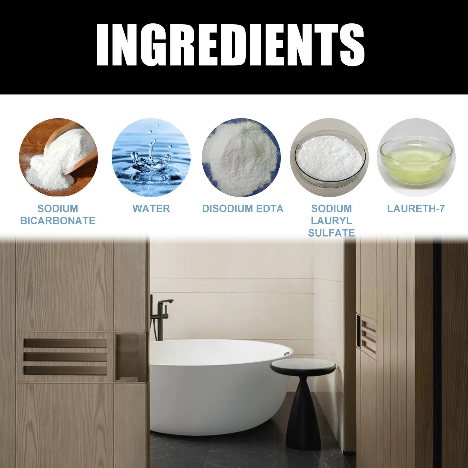 Bathroom Foam Cleaner Toilet, Bathroom, Bathtub, Sink, Tile Stain Remover, Descaling Cleaning Spray Household