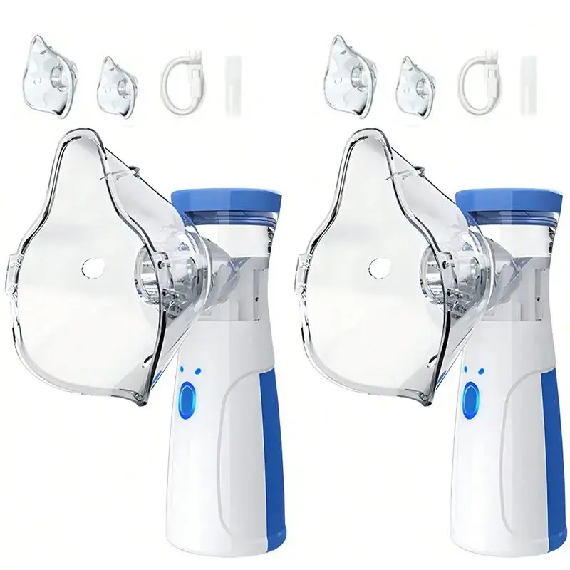 Portable Mesh Nebulizer with Auto-Cleaning, Whisper-Quiet Operation, Rechargeable Handheld Mist Device, Rechargeable Mesh Nebulizer, Usb Rechargeable Nebulizer