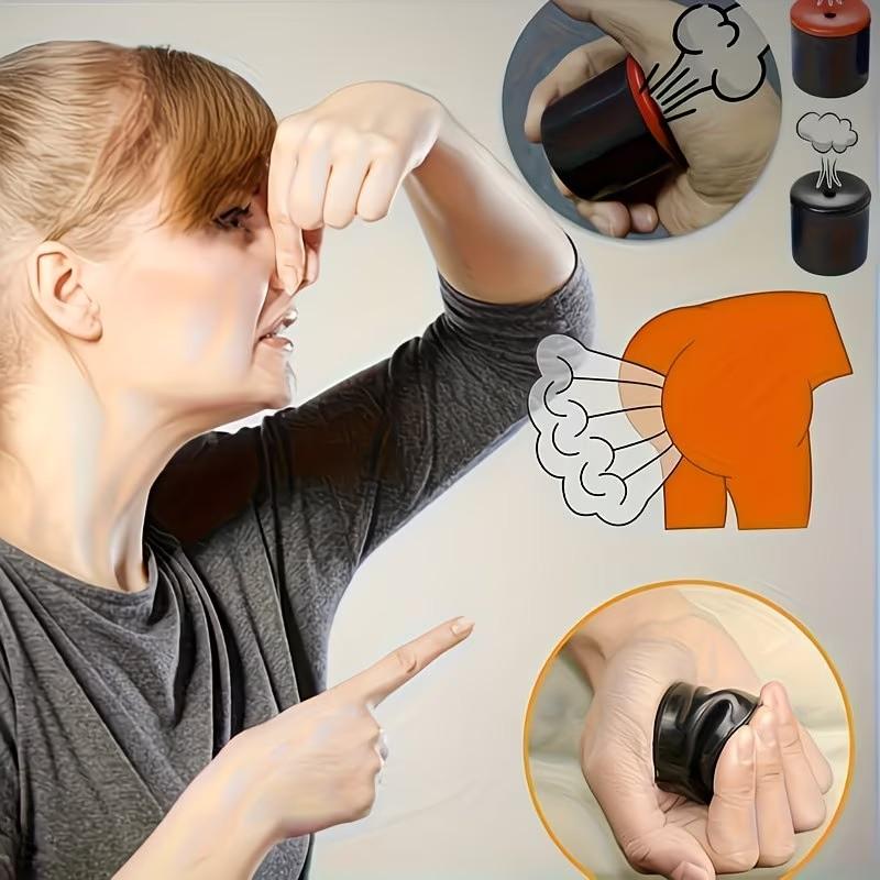 2Pcs Realistic Fart Sound Maker, Durable Synthetic Rubber, Loud Clear Sound, Discreet & Portable Prank Kit, Perfect for Birthday Party & Gag Gift (Ages 18+)