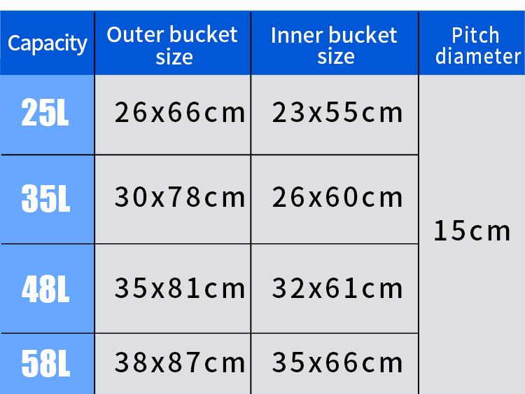 Bullet Shape Metal Trash Can Large Inner Bucket 25L 35L 48L 58L Multiple Colors Free Custom Pattern Printing for Hotels Catering Stores Shopping Malls Kitchens Commercial Household Use