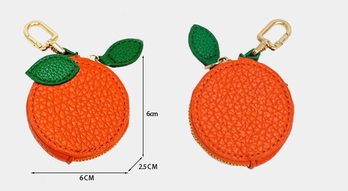 Cute Fruit Bag Charm, Adorable Keychain Accessory for Bags and Backpacks, Perfect Gift for Fruit Lovers, All Season Casual Style
