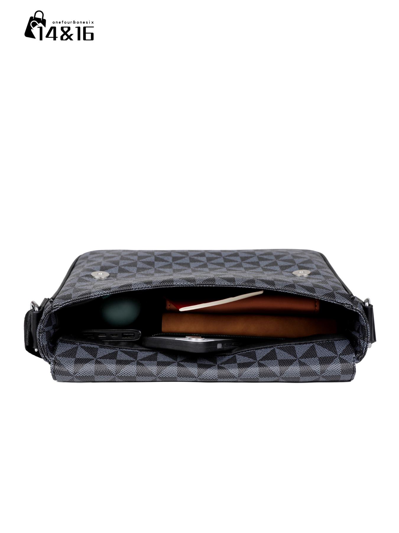 Men's Messenger Bag, Crossbody Shoulder Bag, Side Pocket Pouch, Multifunctional Commuter Casual Bag, Trendy Fashion Gift for Men