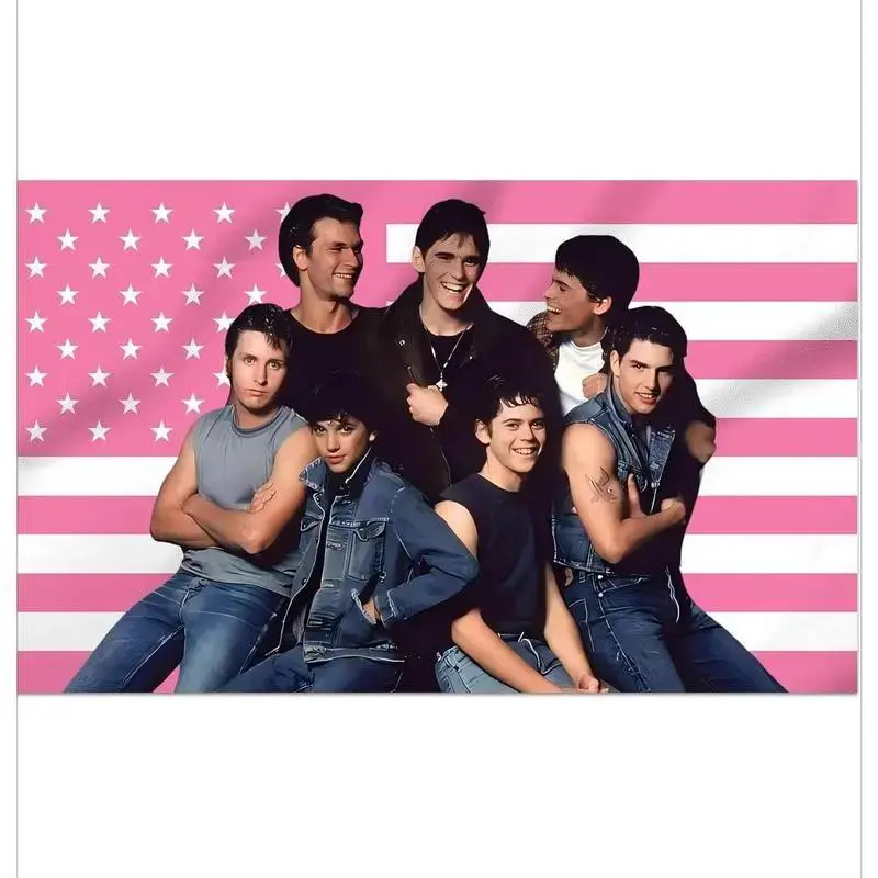Smooth Print The Outsiders Wall Hanging Tapestry, Lightweight Home Decor for Bedroom & College Dorm, Summervibes Gift for Living Room Decoration