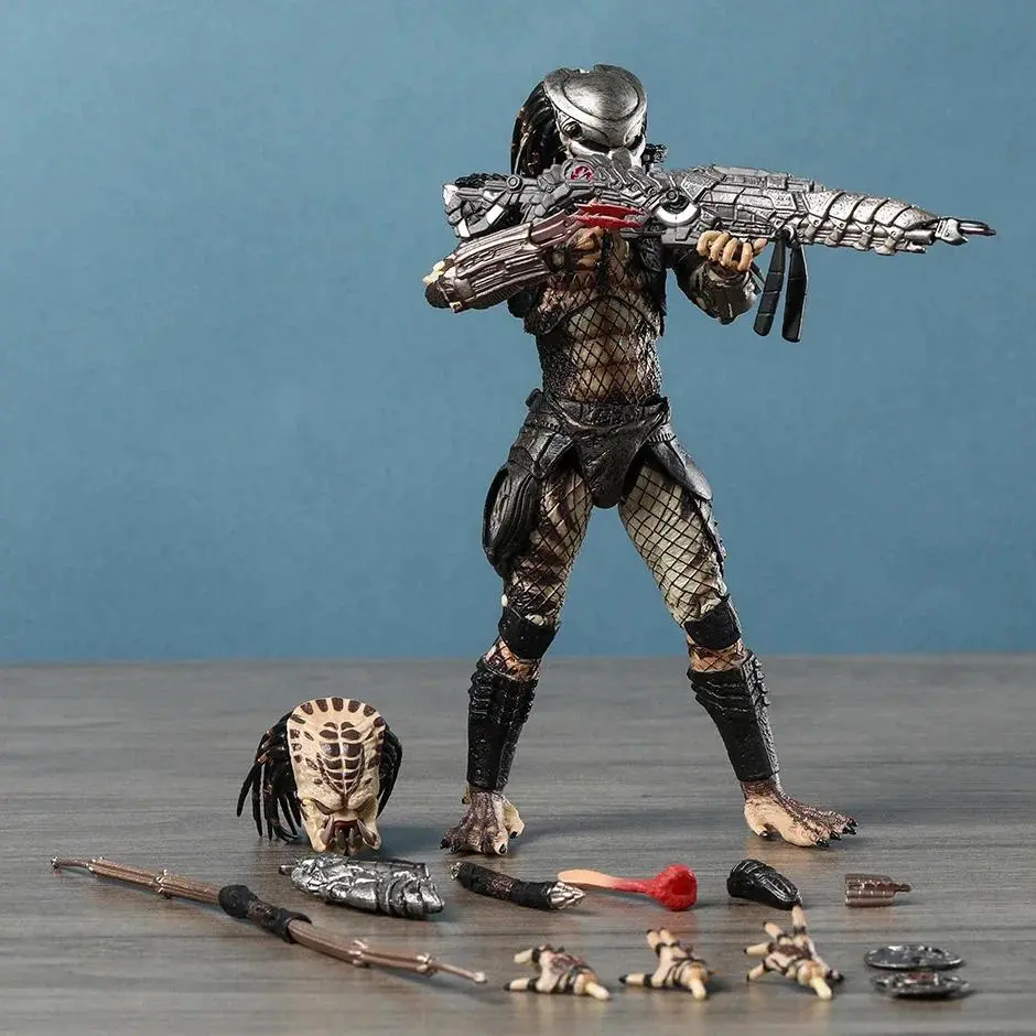 2026 hot itemNECA Predator 2 Ultimate Scout Predator Action Figure PVC Toys Collection Model Doll Popular toys