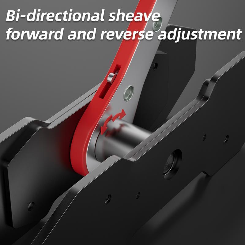 Brake Caliper Press Tool 360 Degree Swing Ratchet Expander Wrench Car Wheel Piston Spreader with Extra 2 Count Large Plates for Single Twin Quad Sextuplet Piston Disc Brake Caliper