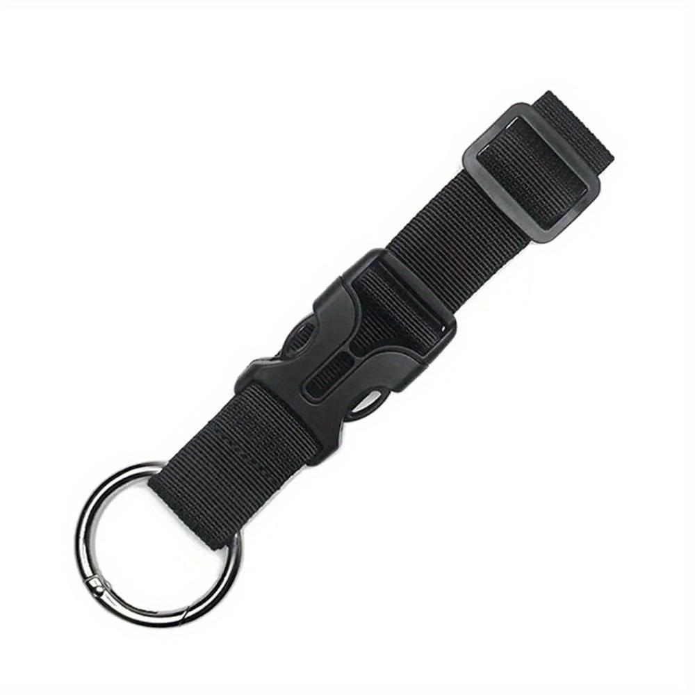 [Durable Luggage Strap] Durable Polyester 1pc Luggage Strap with Adjustable Buckle & Metal Ring - Portable Travel Bag Gripper for Secure Carry-On, Multi-Color Suitcase Belt Ideal for Outdoor Adventures, Luggage for Travel