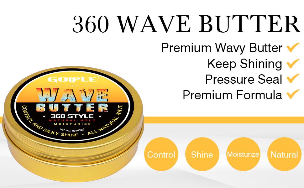 Strong Hold Wave Pomade for Men, Easy Wash 360 Wave Hair Cream Grease , Moisture, Silky Shine, Brush and Durag Cap Haircare Nourishing Strong Hold Wave Pomade for Men, Easy Wash 360 Wave Hair Cream Grease , Moisture, Silky Shine, Brush and Durag Cap Haircare Nourishing