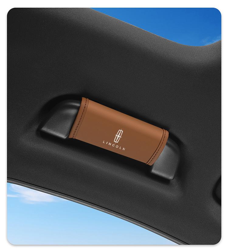 Car Roof Handle Protective Cover Pull Gloves Interior Accessories For Lincoln Navigator Continental Nautilus Aviator MKZ MKX MKC MKT MKS Corsair Mark E