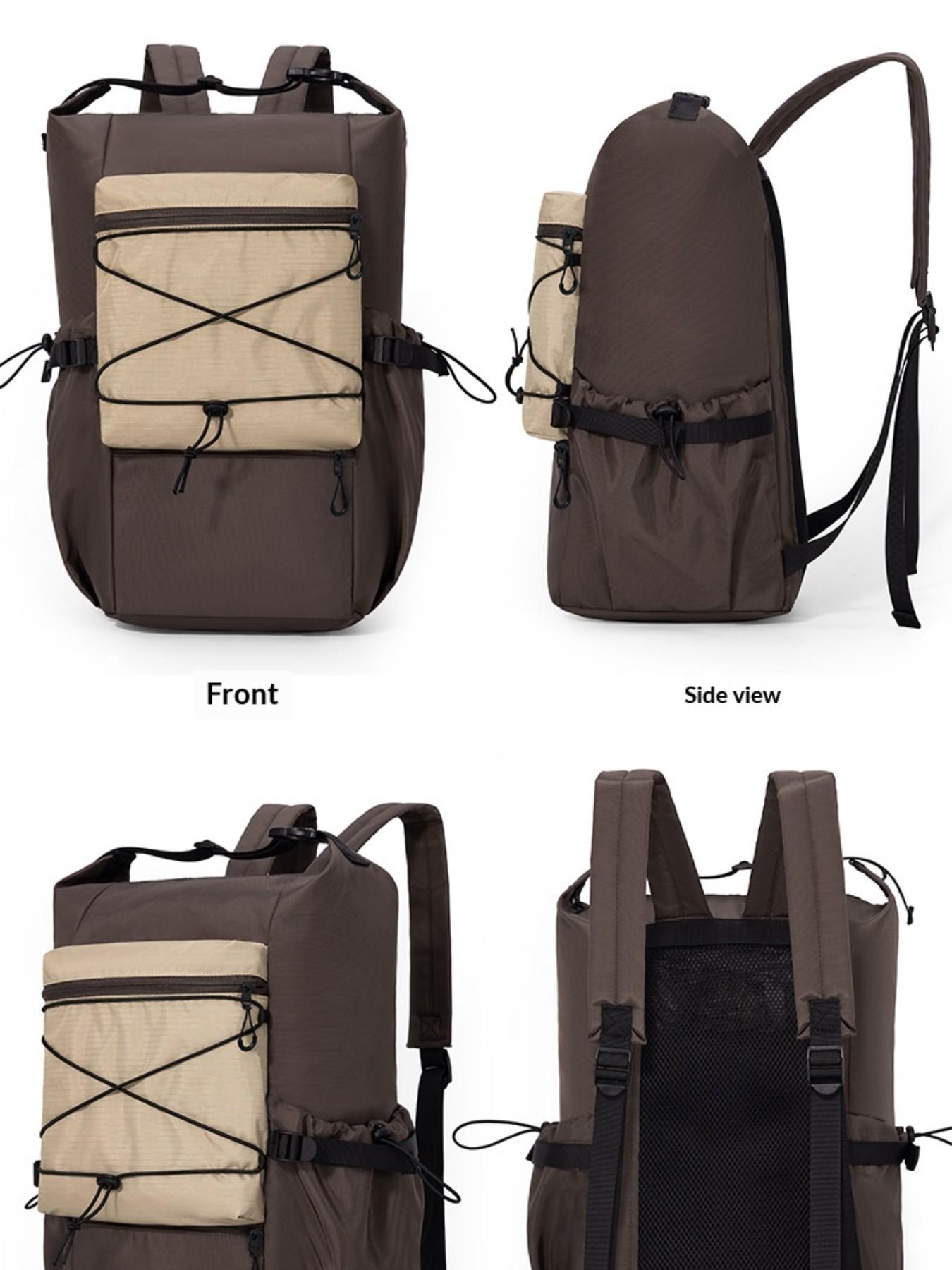 Multifunctional Outdoor Travel Backpack, Waterproof Lightweight Hiking Bag, Cycling Sports Leisure Backpack, Single Pack