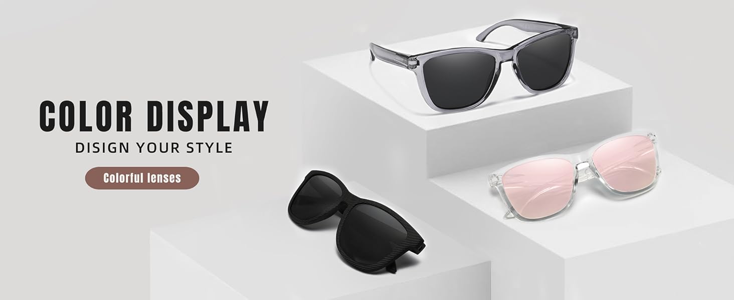 Carefully 4 Pairs Classic Polarized Glasses for Women - Lightweight Durable Sunglasses, UV Protection, Polycarbonate Lenses, Polished Frame, High Definition, Trendy Beach Eyewear, Women's Accessories, Gifts for Women, Womens Gifts 759-4 Carefully 4 Pairs Classic Polarized Glasses for Women - Lightweight Durable Sunglasses, UV Protection, Polycarbonate Lenses, Polished Frame, High Definition, Trendy Beach Eyewear, Women's Accessories, Gifts for Women, Womens Gifts 759-4