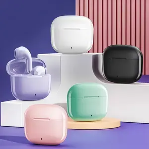 New Style True Wireless In-Ear TWS Couples Fashions bluetooth Headphone Chargeable Mini Earbuds Music Earplug Gaming HiFi Bass Stereo Earpods Enc HD Calling Wireless Chargeable Headphones Charging