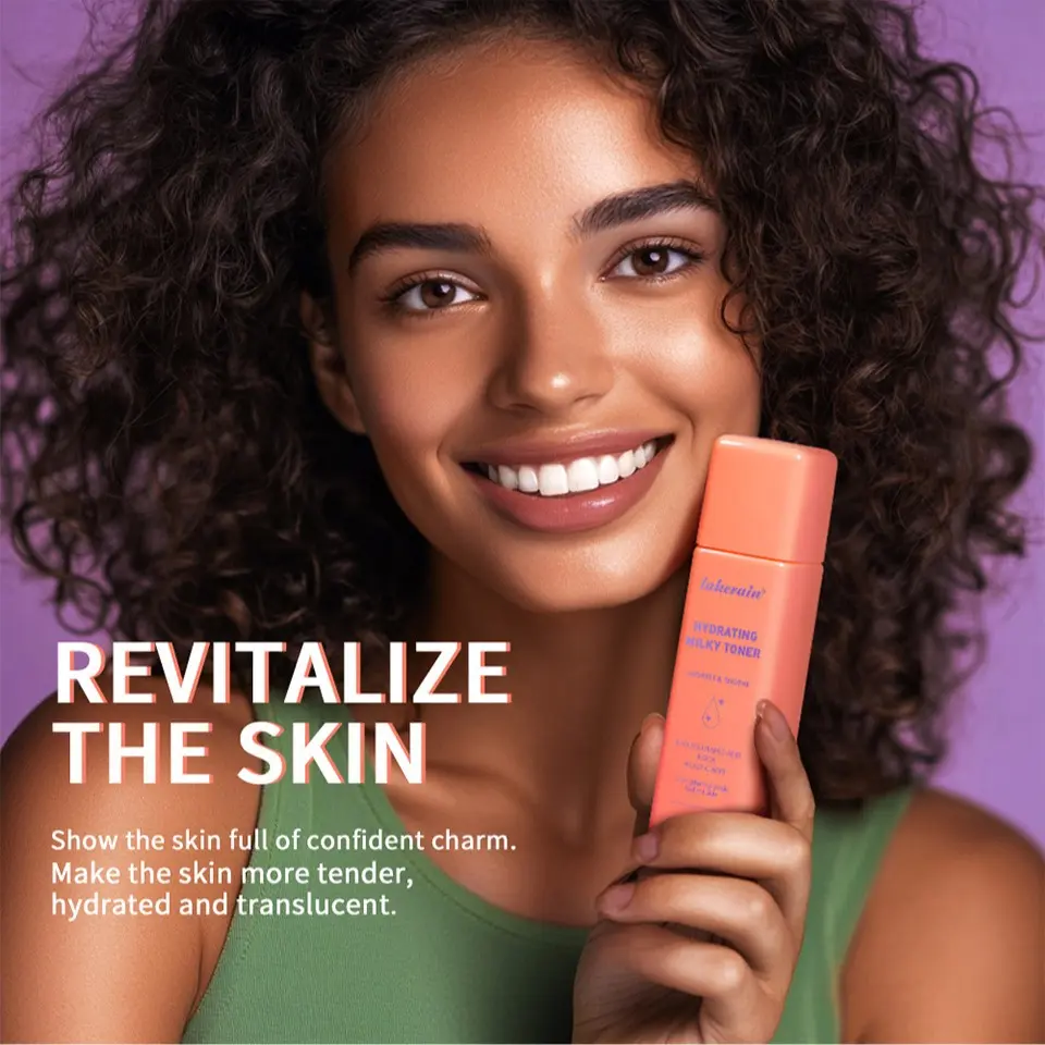 100ML Creamy Texture Daily Hydrating Toner, Nourishing and Repairing Dry Skin, Brightening Makeup Primer, Skincare Water