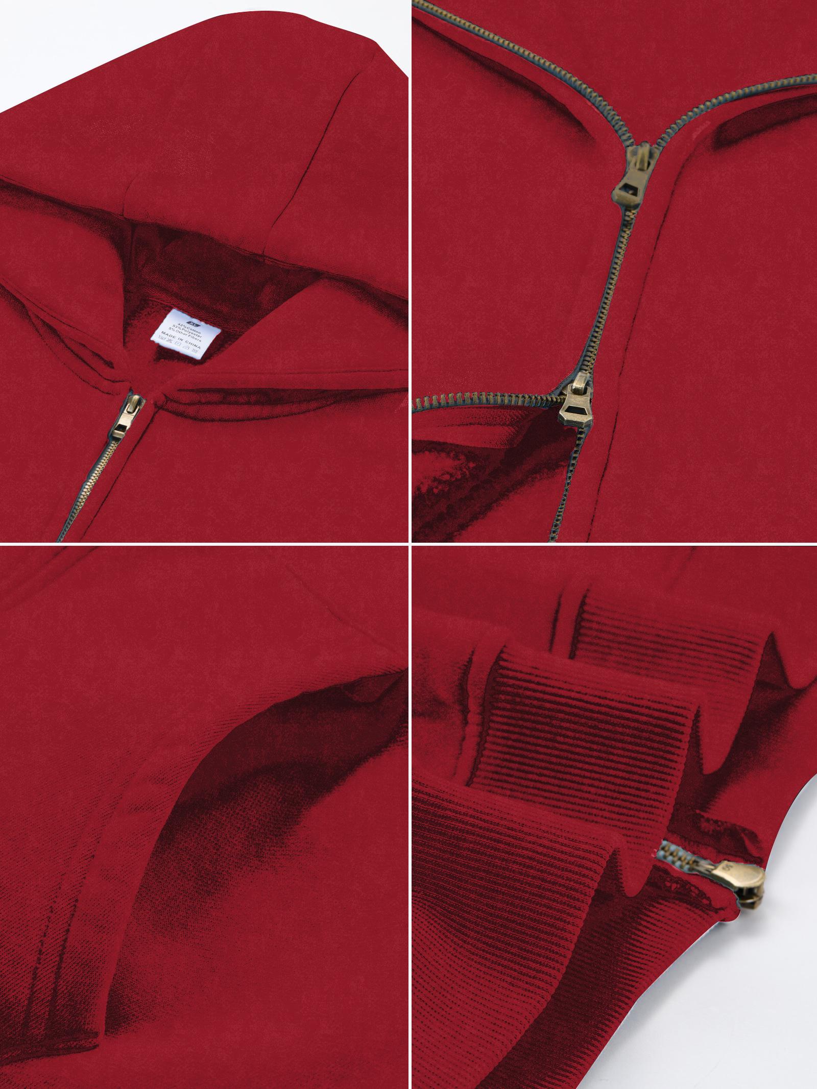 FAIABLE Unisex Oversized Sweatshirt with Double Zippers – Casual Long Sleeve Crewneck Hoodie for Women and Men – Fashion Streetwear Style Pullover Jacket – Lightweight and Comfortable Layer – Trendy Zip Up Hoodie with Relaxed Fit Baggy Menswear FAIABLE Unisex Oversized Sweatshirt with Double Zippers – Casual Long Sleeve Crewneck Hoodie for Women and Men – Fashion Streetwear Style Pullover Jacket – Lightweight and Comfortable Layer – Trendy Zip Up Hoodie with Relaxed Fit Baggy Menswear