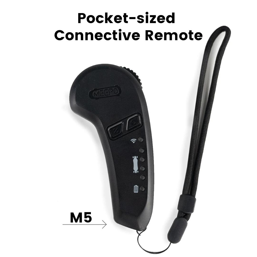 MEEPO Campus Electric Skateboard with Remote，4 Speed Controler,Durable Maple Deck, 15.5 MPH Top Speed, 10KM Range for  Beginners