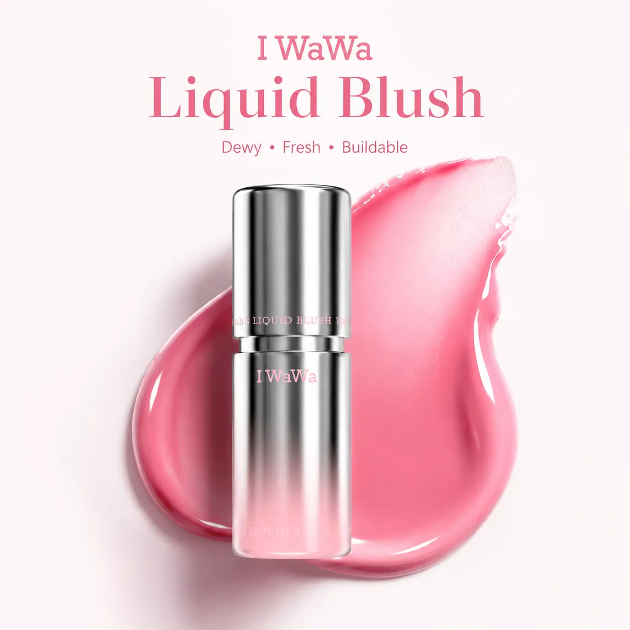【I WaWa】 Natural Cream Lipgloss Cosmetic Radiant Lip Gloss for Youthful Radiance, Long Lasting Glossy Finish, Defined Lip Contour, Makeup